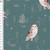 Owls on Old Green Sweatshirt Minky