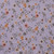 Flower Field on Lilac Cotton Lycra Knit