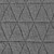 Gray Quilted Triangles