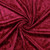 Wine Crushed Velour