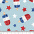 Custom Land of Liberty Popsicles Cotton Lycra Knit