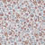 Paisley Rust Floral on Ivory Cotton Lycra Knit
