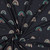 Foil Rainbows on Indigo Melange Cotton Lycra Knit