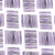 Violet Squiggle Squares Cotton Lycra Knit