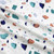 Pebbles on White Rayon Modal Spandex