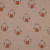 Monkey Faces on Tan Melange Cotton Lycra Knit