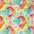 Funky Pastel Rainbow Tie Dye Cotton Lycra Knit