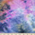 Navy & Lilac Tie Dye Double Brushed Poly