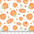 Custom Pumpkin Patch on Ivory Cotton Lycra Knit