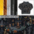 Custom Faux Embroidery Spooky Night Cotton Lycra Knit