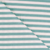Dusty Mint & Ivory Yarn Dyed Stripe Cotton Lycra