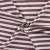 Mauve & Ivory Yarn Dyed Stripe Cotton Lycra