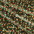 Ditsy Dots on Olive Stretch Velvet
