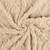Cream Double Sided Plush Cable Minky