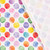 Bright Watercolor Polka Dots Cotton Lycra