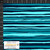 Stof Fabrics Aqua & Navy Stripe Cotton Lycra Knit