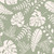 Jungle Leaves on Light Blue Cotton Lycra