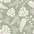 Jungle Leaves on Light Green Cotton Lycra