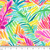 Custom Rainbow Palm Trees Bamboo Cotton Lycra