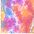 Orange & Pink Tie Dye Cotton Lycra