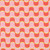 Pink & Orange Groovy Stripe French Terry