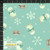 Stof Fabrics Snowmen on Mint Cotton Lycra Knit
