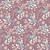 Dusty Pink & Blue Floral on Purple Cotton Lycra Knit