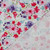 Aquarel Floral on White Cotton Lycra Knit