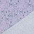 Dog Doodles on Lilac Cotton Lycra Knit