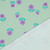 Lilac Floral on Mint French Terry