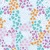 Leopard Print Floral on Light Blue Cotton Lycra Knit