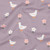 Sweet Floral on Dusty Lilac Cotton Lycra