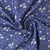 Butterflies on Dark Blue Chambray