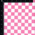 Pink Check Double Brushed Poly