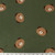 Bear Faces on Olive Green Baby Terry Crepe