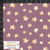 Stof Fabrics Stars on Dusty Purple French Terry