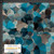 Stof Fabrics Abstract Blue & Gray Cotton Lycra Knit