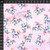 Stof Fabrics Unicorns & Rainbowson Light Pink Cotton Lycra Knit