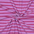 Lilac Stripe Cotton Stretch Terry Knit