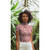 Peachy Floral Jersey Rib Knit