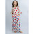 Apples on Natural Organic Cotton Lycra Knit