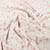 Mini Floral on Ivory Rib Knit