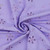 Lavender Eyelet Nylon Spandex