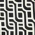 Black Linework Rayon Linen *seconds*