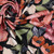 Brilliant Blooms on Navy French Terry