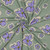 Lilac Floral on Mint Melange Cotton Lycra