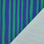 Blue & Green Stripes Organic French Terry