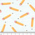 Custom Pencils on Notebook Stripe Cotton Lycra Knit