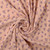 Maisy Floral on Peachy Pink Jersey Rib