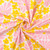 Retro Pink & Yellow Floral Cotton Lycra Knit
